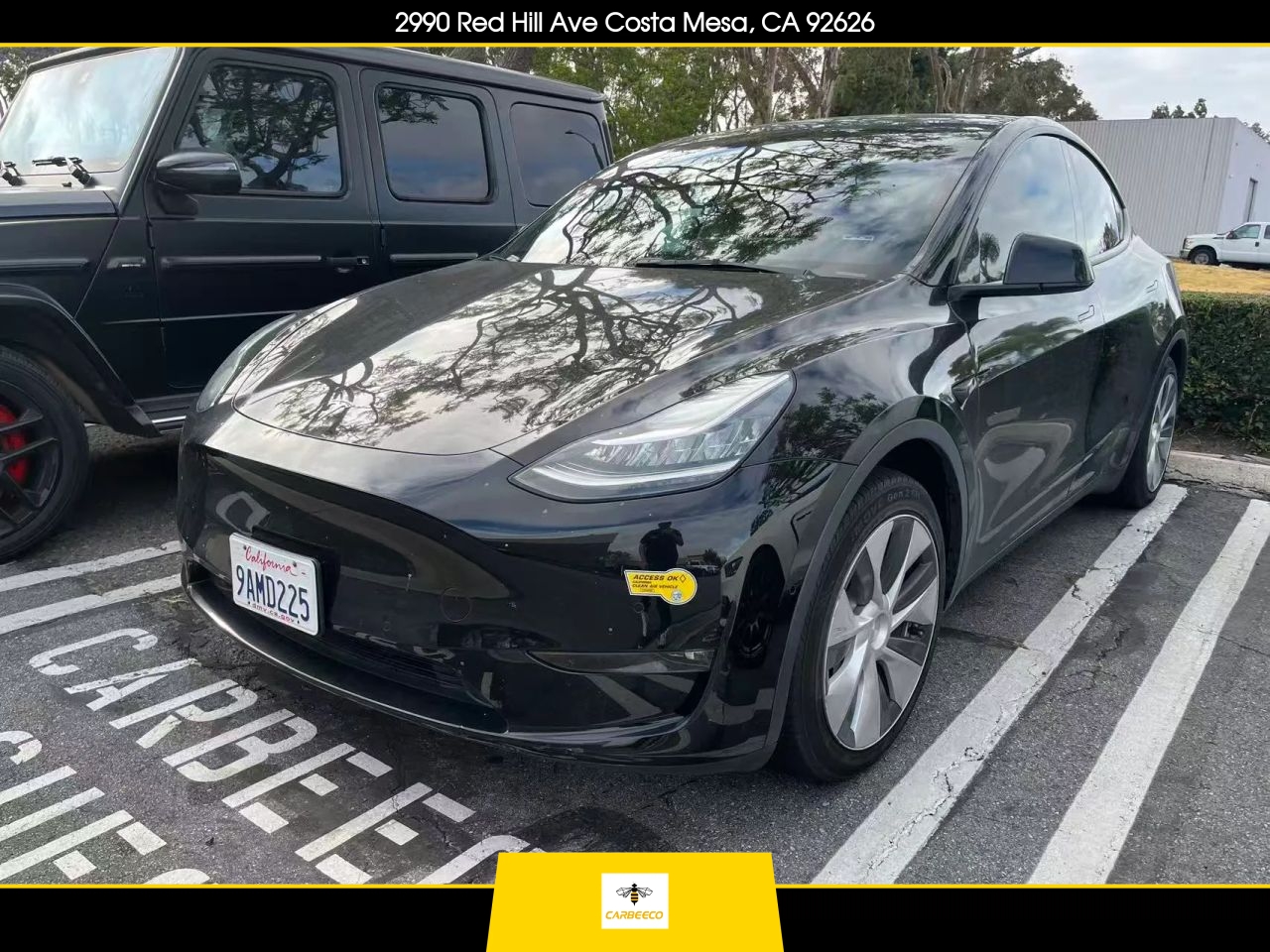 tesla model y 2022 7SAYGAEE6NF400374 image